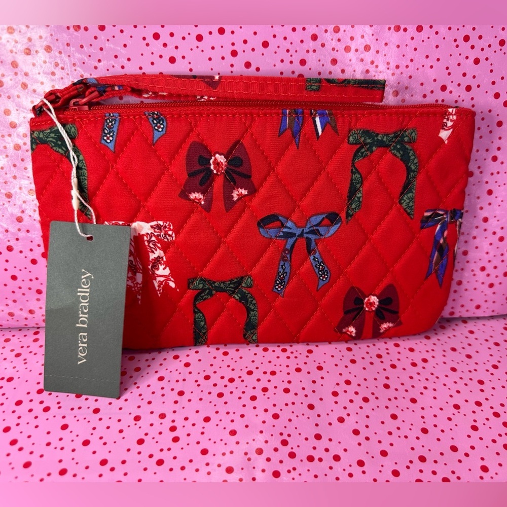 🎀 Vera Bradley Bow Mosaic Wristlet NWT - Picture 3 of 11